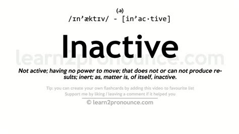 Search this website. . What does it mean when a case is inactive